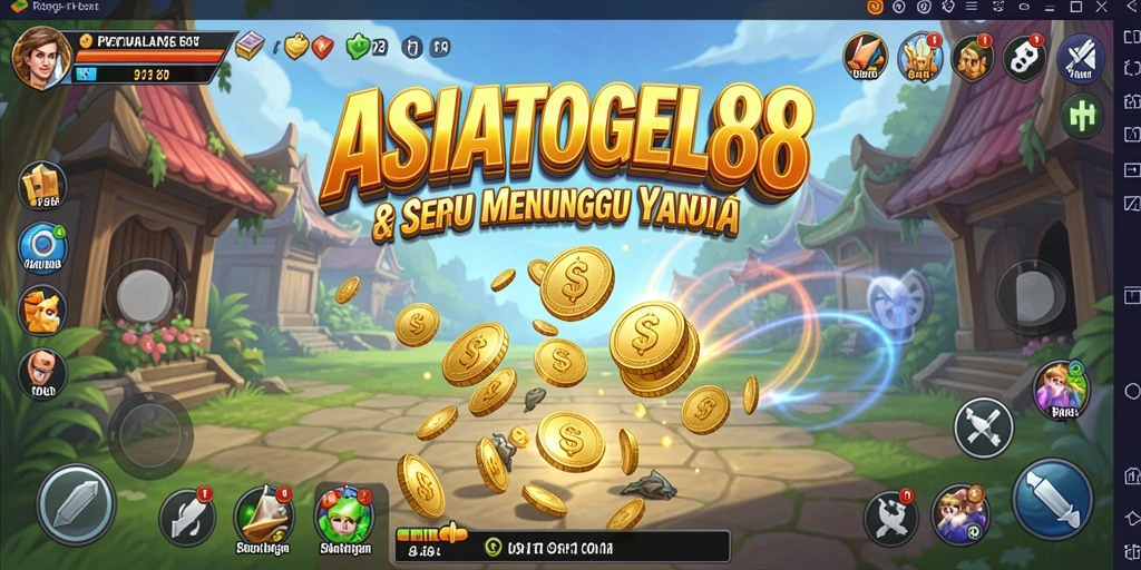 Tampilan gameplay petualangan ASIATOGEL88 yang menakjubkan.