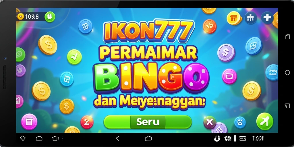 Screenshot gameplay Bingo yang menampilkan keseruan bermain IKON777.