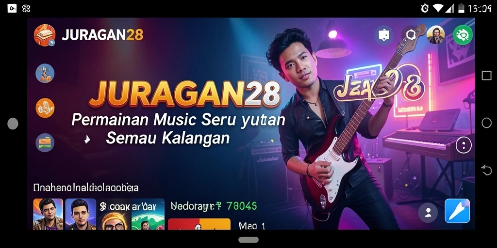 Tampilan gameplay JURAGAN28 yang menarik dan interaktif.