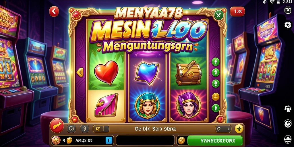 Screenshot gameplay <strong>MENYALA78</strong> menampilkan mesin slot yang menarik.