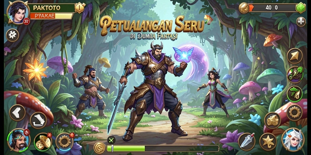 Tampilan menakjubkan dari gameplay PAKTOTO yang penuh petualangan.